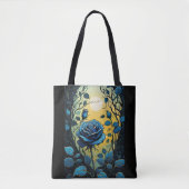 Blaue Rose Reben 2 Tasche (Vorderseite)