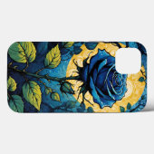 Blaue Rose Reben 3 Case-Mate iPhone Hülle (Rückseite (Horizontal))