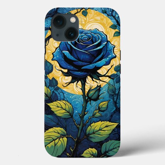 Blaue Rose Reben 3 Case-Mate iPhone Hülle (Rückseite)
