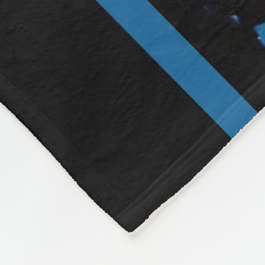 Blaue Rose Reben 3 Fleecedecke (Ecke)