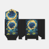 Blaue Rose Reben 3 Zelte Geschenkschachtel (Ungefaltet)