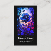 Blaue Rose - Reben 4 Visitenkarte (Vorderseite)