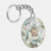 Blaue Rose Schlüsselanhänger (Vorderseite links)