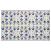 Blaue Rose Stoff (Fat Quarter (45,7 x 55,9 cm))