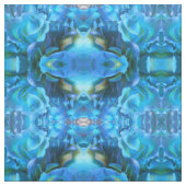 Blaue Rose Stoff (Muster)