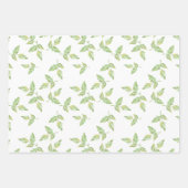 Blaue Rose und Folien Geschenkpapier Set (Vorderseite 2)