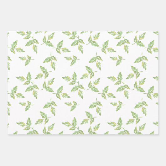 Blaue Rose und Folien Geschenkpapier Set (Vorderseite 2)