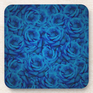 Blaue Rose Untersetzer