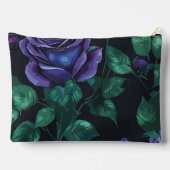 Blaue Rose Zubehörtasche (Rückseite)