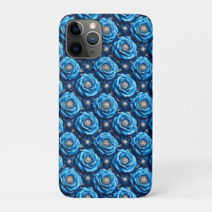 Blaue Rosen Luxuriöse Florale Romantische Gestaltu Case-Mate iPhone Hülle
