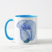 "Blaue Rosen-" Tasse (Links)