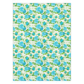 Blaue Rosen Tischdecke (Vorderseite)