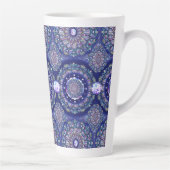 Blaue Rosette Milchtasse (Rechts)