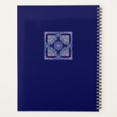 Blaue Rosette Planer (Rückseite)