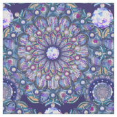 blaue Rosette Stoff (Nahaufnahme)