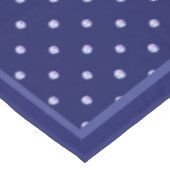 Blaue Rosette Tischdecke (Schrägansicht)