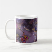 Blaue Roseunicorn-Klassiker-Tasse Kaffeetasse (Links)