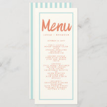Blaue rote Handschrift Typografie Retro Wedding Me