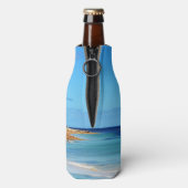 Blaue Ruhe des Ozeans, Flaschenkühler (Flasche Rückseite)