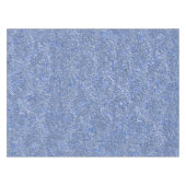 Blaue rustikale Textur mit Silbereffekt Tischdecke (Vorderseite (Horizontal))