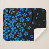 Blaue Sakura Sherpadecke (Vorderseite (Horizontal))