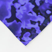 Blaue Samurai-Geist-Drache-Decke Fleecedecke (Ecke)