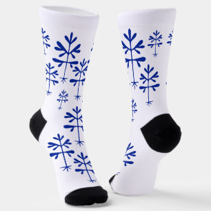 Blaue Sapling Socken