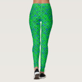 Blaue Scala Leggings (Rückseite)