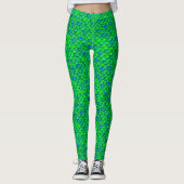 Blaue Scala Leggings (Vorderseite)