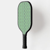 Blaue Scallops Pickleball Schläger (Links)