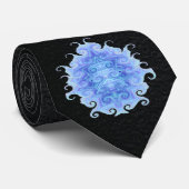 Blaue Scarabäus-Hals-Krawatte Krawatte (Gerollt)
