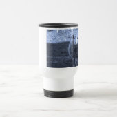 Blaue Schafe und Weiße Mutterschafe Reisebecher (Mittel)