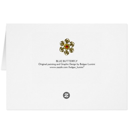 BLAUE SCHALTFLÄCHE IN AQUAMARINEN GRÜNEN GOLD-GLIT (Rückseite Horizontal)