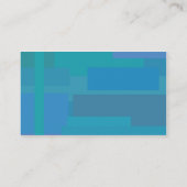 Blaue Schatten - Geschäft Visitenkarte (Rückseite)