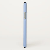 Blaue Schattenstreifen Case-Mate iPhone Hülle (Hinten/Rechts)