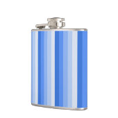Blaue Schattenstreifen Flachmann (Links)