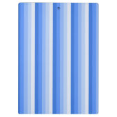 Blaue Schattenstreifen Klemmbrett (Rückseite)