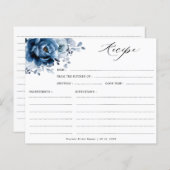 Blaue Schieferdecke Blumenrezeptur Recia Brautpart (Vorne/Hinten)