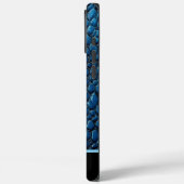 Blaue Schlange im Licht Case-Mate iPhone Hülle (Rückseite / Links)