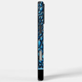 Blaue Schlange im Licht Case-Mate iPhone Hülle (Rückseite / Rechts)