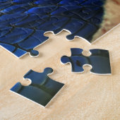 Blaue Schlange Puzzle (Seite)