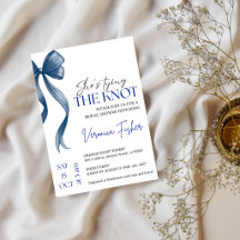 Blaue Schleife, sie heiratet: Brautparty