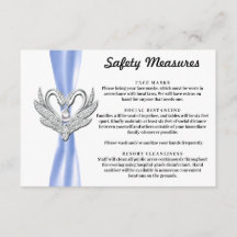 Blaue-Schleife-Silber-Schwäne Sicherheitsmaßnahmen