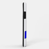 Blaue Schleife Zeichnend Case-Mate iPhone Hülle (Hinten/Rechts)