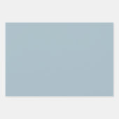 Blaue Schleifen Brautparty Geschenkpapier Set (Vorderseite 2)