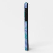 Blaue Schmetterlinge Abstrakt Case-Mate iPhone Hülle (Hinten/Links)