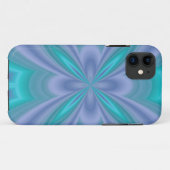 Blaue Schmetterlinge Abstrakt Case-Mate iPhone Hülle (Rückseite (Horizontal))