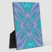 Blaue Schmetterlinge Abstrakt Fotoplatte (Seite)