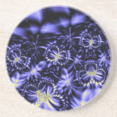 Blaue Schmetterlinge Getränkeuntersetzer (Vorne)