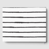 Blaue Schmetterlinge Hochzeitstorch Gästebuch (Rückseite)